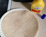 A picture of step 1 of Air fried crispy buffalo cheesy chicken wrap.