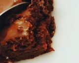 Une image de l'étape 6 de Moelleux au chocolat/Compote de pomme.