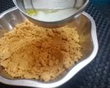 A picture of step 5 of Roohafza Coconut Sandesh.