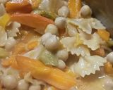 Une image de l'étape 4 de 🍲One pot Farfalle poivron potimarron.