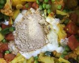 A picture of step 5 of Mix sabzi / mix veggies.