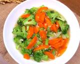 Tumis Brokoli Wortel Kacang Polong langkah memasak 5 foto