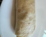 A picture of step 4 of Easy Mini Breakfast Burrito.