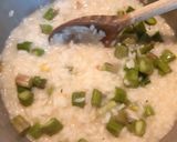 Une image de l'étape 6 de Risotto aux asperges vertes.