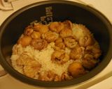A picture of step 5 of Japanese Chestnut Rice.