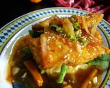 Foto langkah ke 5 dari resep shiny chicken with masshed potato.
