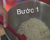 Hình bước làm 1 của món Santa Bread