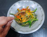 A picture of step 8 of Instant Green Chilli Pickle.
