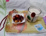 A picture of step 5 of Fresh dates milkshake.