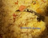 A picture of step 5 of Foxtail millet bisi bele.