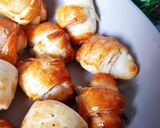 A picture of step 3 of Salmon and Chicken Croissants 🥐.