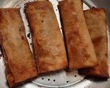 A picture of step 4 of Jubnah Rolls.