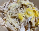 Gambar langkah 3 resipi Chicken Sandwich (leftover KFC).