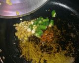 हरे प्याज़ की सब्जी (Hare Pyaz ki sabzi recipe in Hindi) रेसिपी चरण 3 फोटो