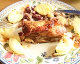 Foto del paso 10 de la receta Tipo asado de tira...pero de cerdo, con ensalada de..