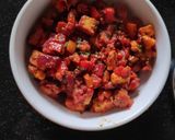A picture of step 4 of Chilli milly.