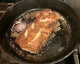 A picture of step 1 of Grilled Cod with a Spicy Cream Sauce.