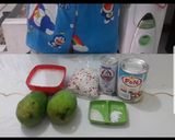 Foto langkah ke 1 dari resep Mango Sago Dessert Hongkong.