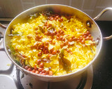 A picture of step 12 of Kanda poha (Mumbai style Kanda poha).