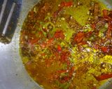 Soyayyar shinkafa mai kori da half-fried Eggmatakin girki3 hoto