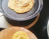 A picture of step 3 of Ajwain lachha paratha / Masala laccha paratha 😋.