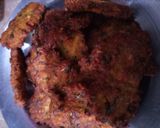 A picture of step 5 of Daal k pakorey.