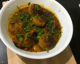 কাঁচকলার কোফতা কারী রেসিপি ধাপ - 10 ছবি