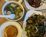 A picture of step 2 of Stir-Fried Bell Peppers, Squash, and Mushrooms.