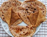 A picture of step 7 of Gujarati Puran Poli: A Golden Treat for the Festival of Lights.