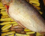Foto del paso 4 de la receta: Sábalo al horno con papas!!🐟
