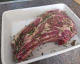 A picture of step 2 of Roasted Rib on the Bone.