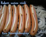 Rakott sajtos virsli recept fázis 2 fotója