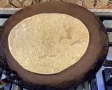 A picture of step 6 of Roti/Phulka.