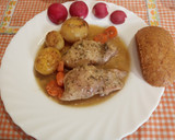 Foto del paso 12 de la receta: Muslitos de pollo o Contramuslos al Ajo y Limón al Horno