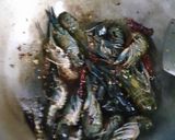 A picture of step 3 of Sichuan Mini Lobster.