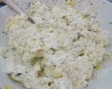 Sült cukkini krémes töltelékkel, tonhallal és ricottával recept fázis 3 fotója