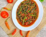 Foto langkah ke 5 dari resep Tumis Kangkung Terasi Pedas.