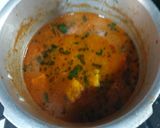 A picture of step 4 of Green peas with Paneer.