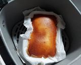 Foto langkah ke 5 dari resep Easy Basque Burnt Cheesecake pakai Air fryer.