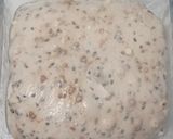 Foto langkah ke 13 dari resep Wijen Jinten Hitam Chili Flakes Cheese Sourdough Bread (Open Bake Method).