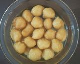 A picture of step 8 of Moong daal balls.