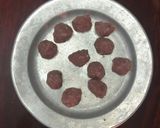 Hình bước làm 1 của món Canh bắp cải cuộn thịt