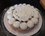 Une image de l'étape 4 de Layer cake aux fruits rouges.