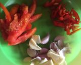 Foto langkah ke 1 dari resep Tumis Kangkung Jantung Pisang.