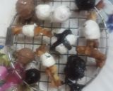 A picture of step 7 of CHOCO BASKET(a basket full of choclates).