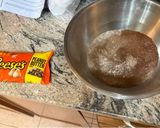 Φωτογραφία βήματος 5 της συνταγής Brownies με peanut-butter chocolate chips - Αγίου Βαλεντίνου ❤️