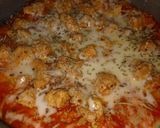 A picture of step 9 of Chicken pizza.
