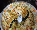 Foto del paso 2 de la receta: Arroz frito con puerro y zanahoria
