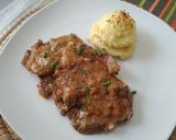 Foto del paso 12 de la receta Fricandó de ternera con rosa de patata gratinada