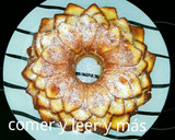 Foto del paso 6 de la receta: Bundt cake de yogur de albaricoque y mermelada de fresas